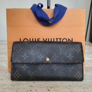 Used Authentic Louis Vuitton wallet and bag